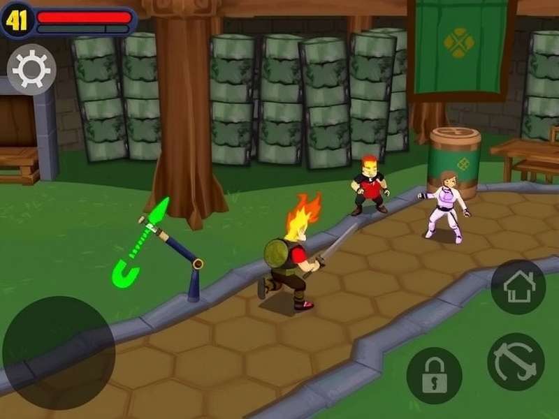 Steady Fist Pillage Hero Gameplay Screenshot